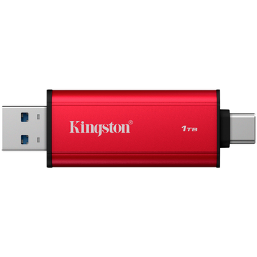Dysk zewnętrzny Kingston 1 TB USB 3.2 3D NAND czerwony