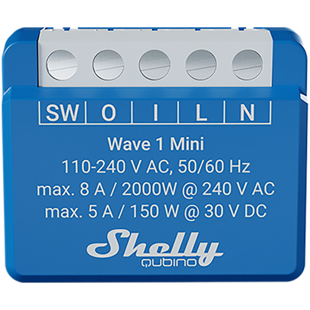 Shelly Wave 1 Mini Temperatur- und Feuchtigkeitssensor
