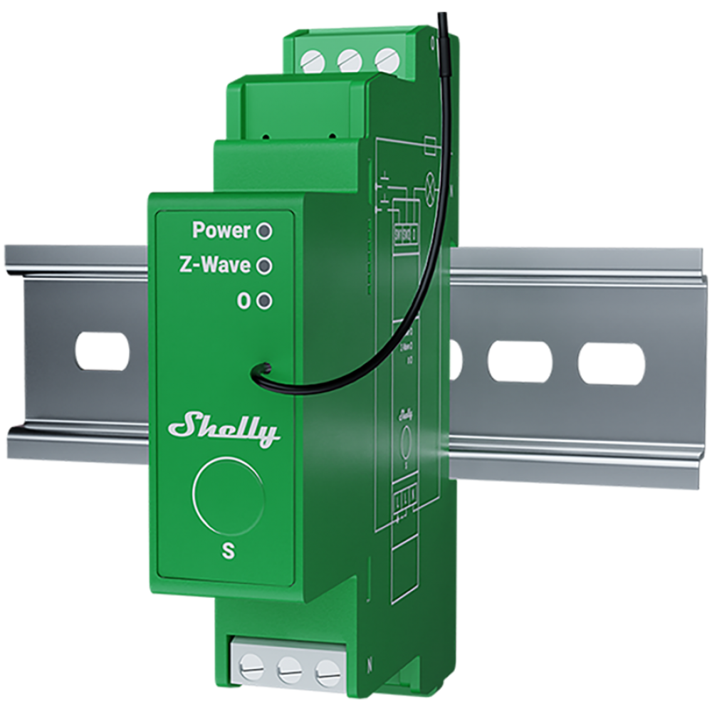 Shelly Wave Pro 1PM Dimmer Switch