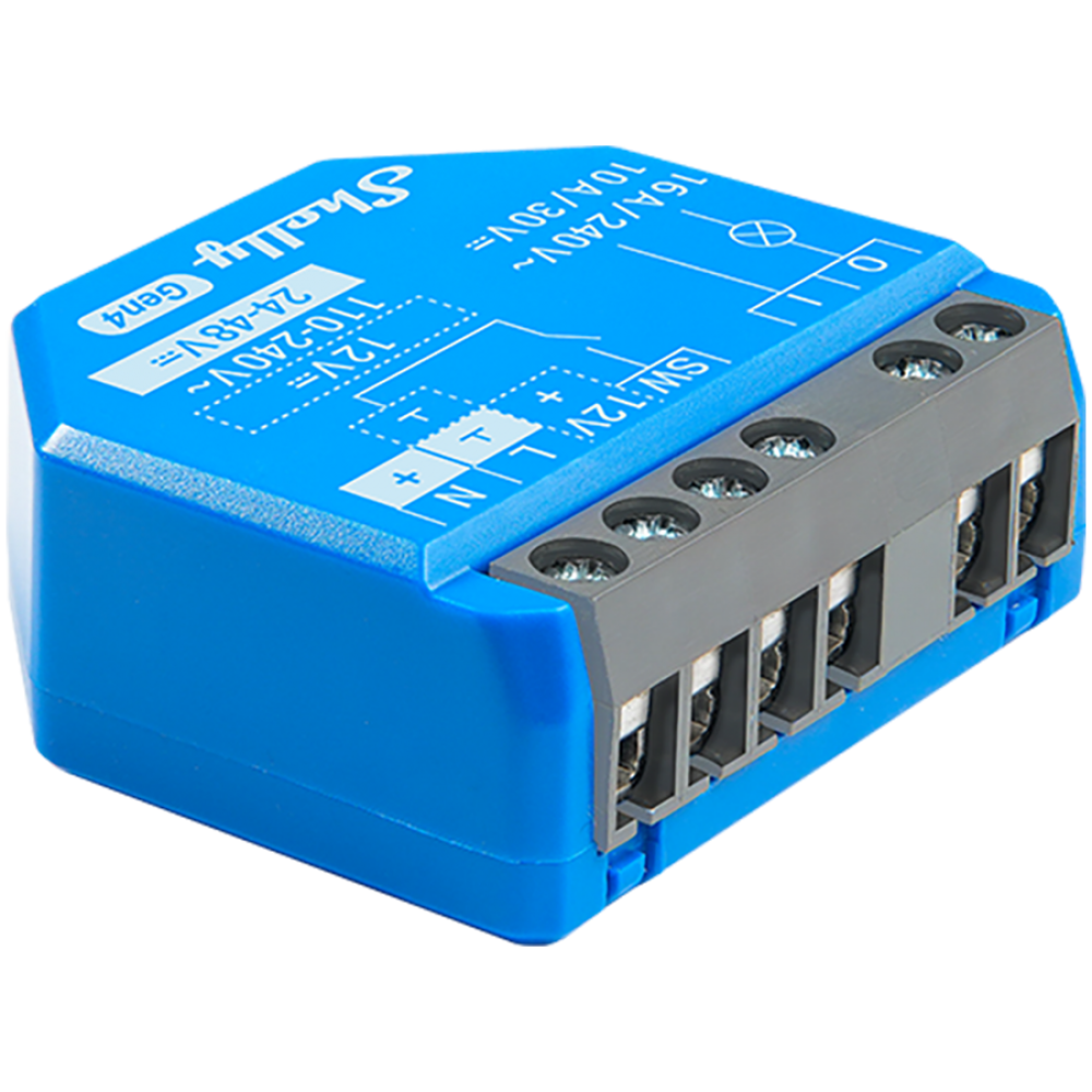 Intelligenter Shelly 1 Gen4 Wi-Fi Schalter