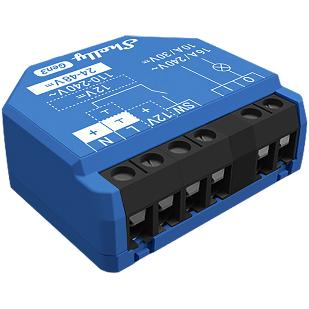 Intelligenter WLAN-Schalter Shelly 1 Gen 3