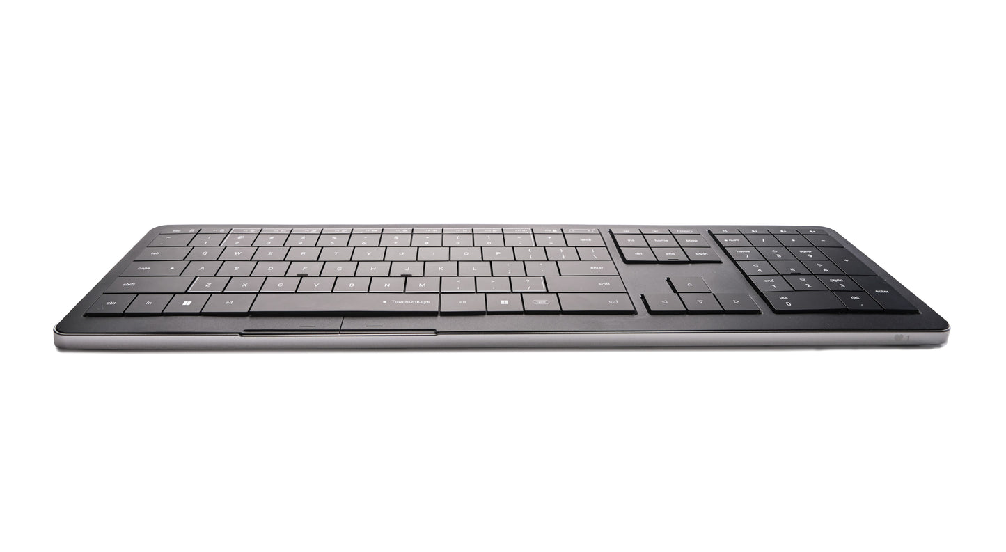 CLEVETURA CLVX 1 RGB Touch-Tastatur Windows/MacBook iMac Schwarz