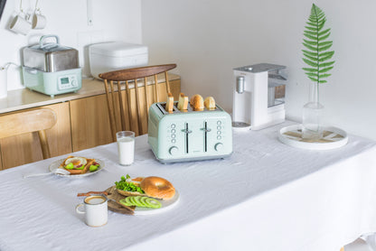 Toaster Buydeem DT640E für 4 Scheiben 1800 W Auftaufunktion Pastellgrün