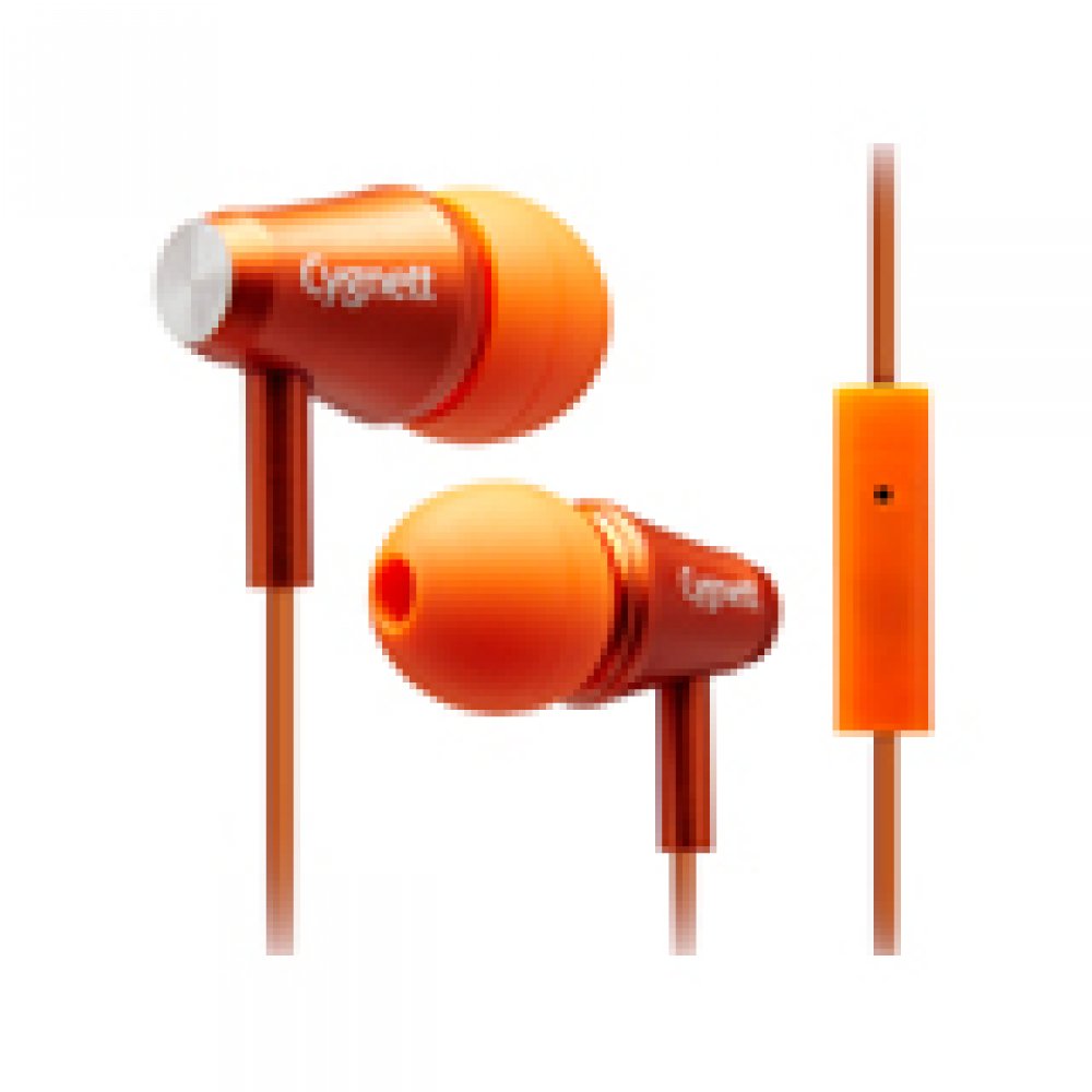 CYGNETT Fusion II Orange Headphones