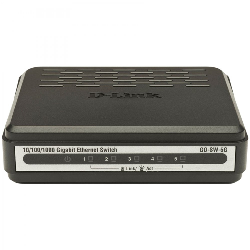 D LINK 5-port 10 Gbps desktop switch black