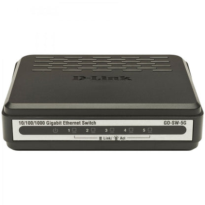 D LINK 5-port 10 Gbps desktop switch black