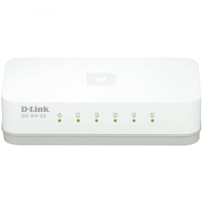 D-LINK 5-port external RJ-45 switch white