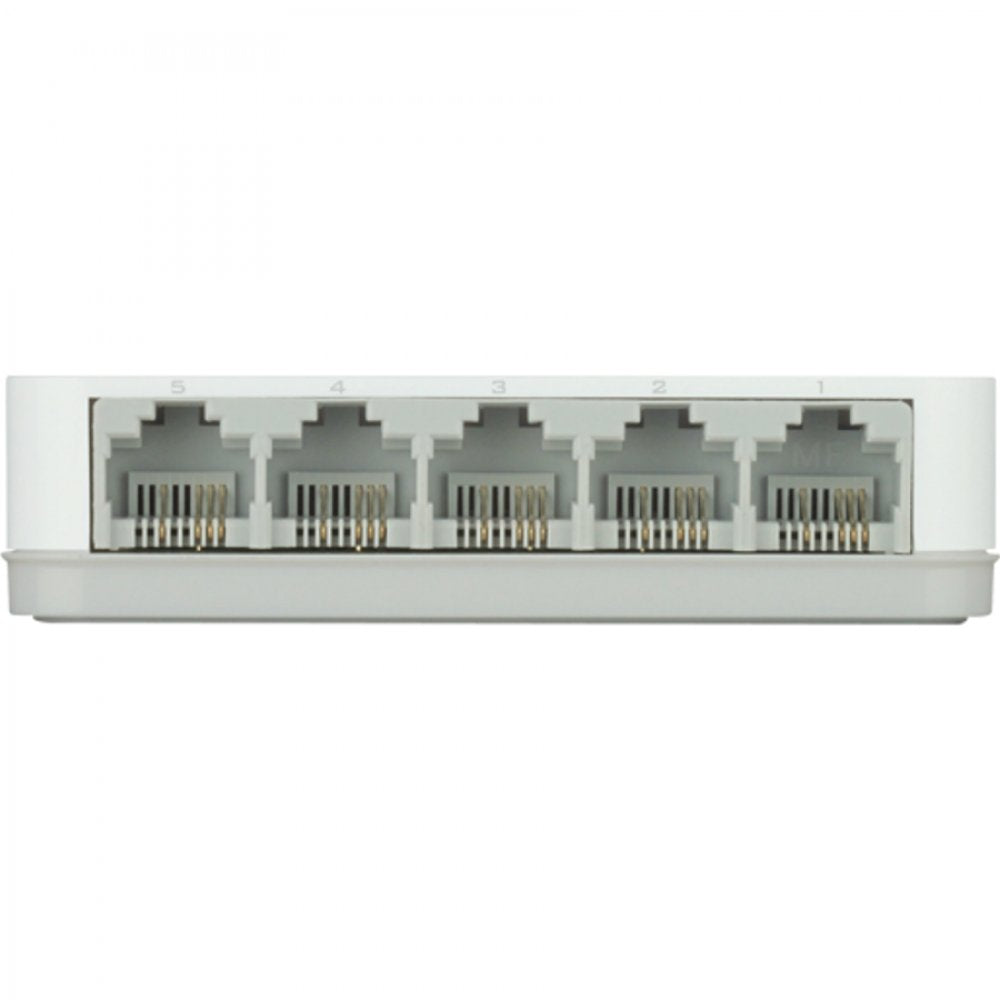 D-LINK 5-port external RJ-45 switch white