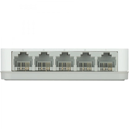 D-LINK 5-port external RJ-45 switch white