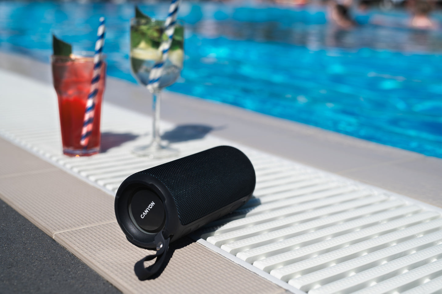 Głośnik Bluetooth przenośny 40 W EQ TWS z AUX Canyon OnMove 15 niebieski