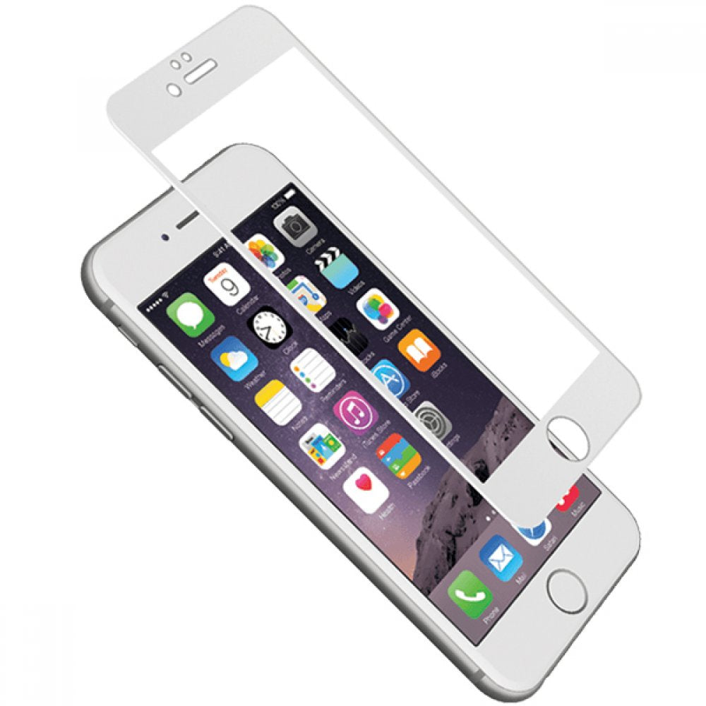 CYGNETT 9H Displayschutzfolie mit Silikonrahmen für iPhone 6 Plus transparent