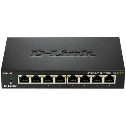 D-LINK 8-Port Gigabit Unmanaged Switch Black