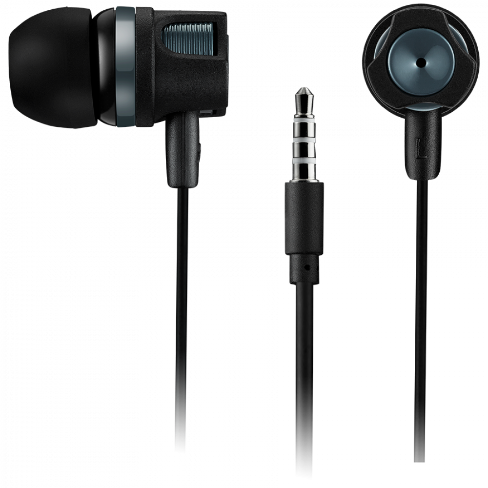 In-Ear-Kopfhörer mit Mikrofon 1,2 m Canyon EP 3 grau
