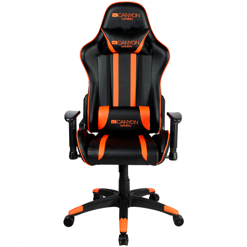 Canyon GC-3 Ergonomic Gaming Chair with Lumbar Support, Orange