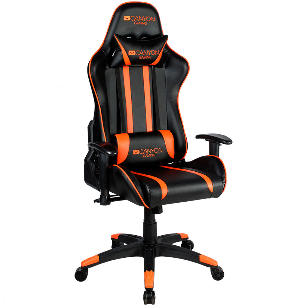 Canyon GC-3 Ergonomic Gaming Chair with Lumbar Support, Orange
