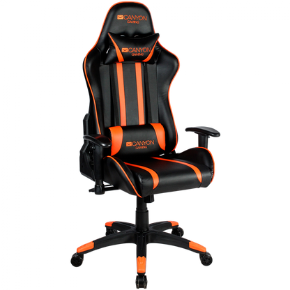 Canyon GC-3 Ergonomic Gaming Chair with Lumbar Support, Orange