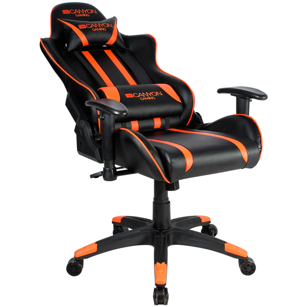 Canyon GC-3 Ergonomic Gaming Chair with Lumbar Support, Orange