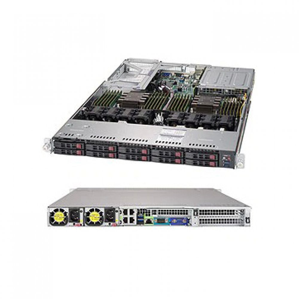 Serwer Supermicro SuperServer 1029U-TR4 rack 1U czarny