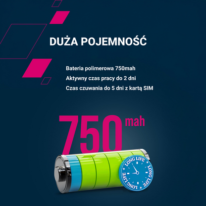 Smartwatch dla dzieci z GPS i WIDEO rozmową 4G Canyon Sunny KW-48 żółty