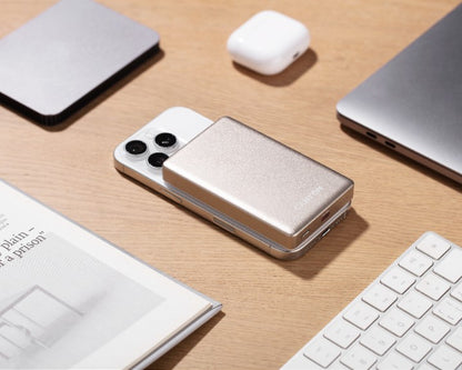 Powerbank 10000 mAh PD20W slim Magsafe Canyon OnPower 510 grau