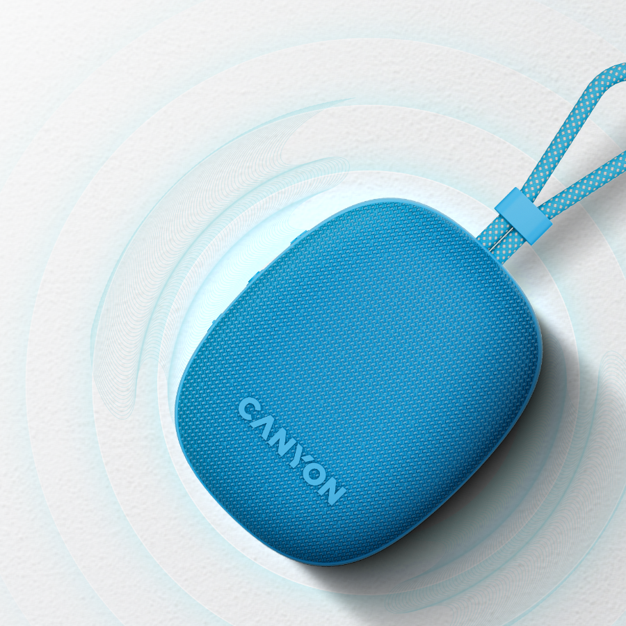 Bluetooth Portable Speaker 5W IPX7 TWS Canyon OnMove 12 Mint
