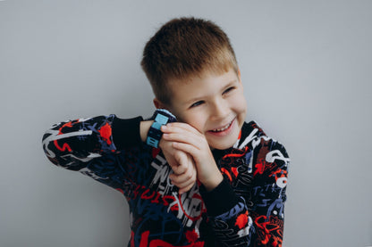 Smartwatch for kids 4G GPS with camera SOS Canyon Jondy KW-44 blue