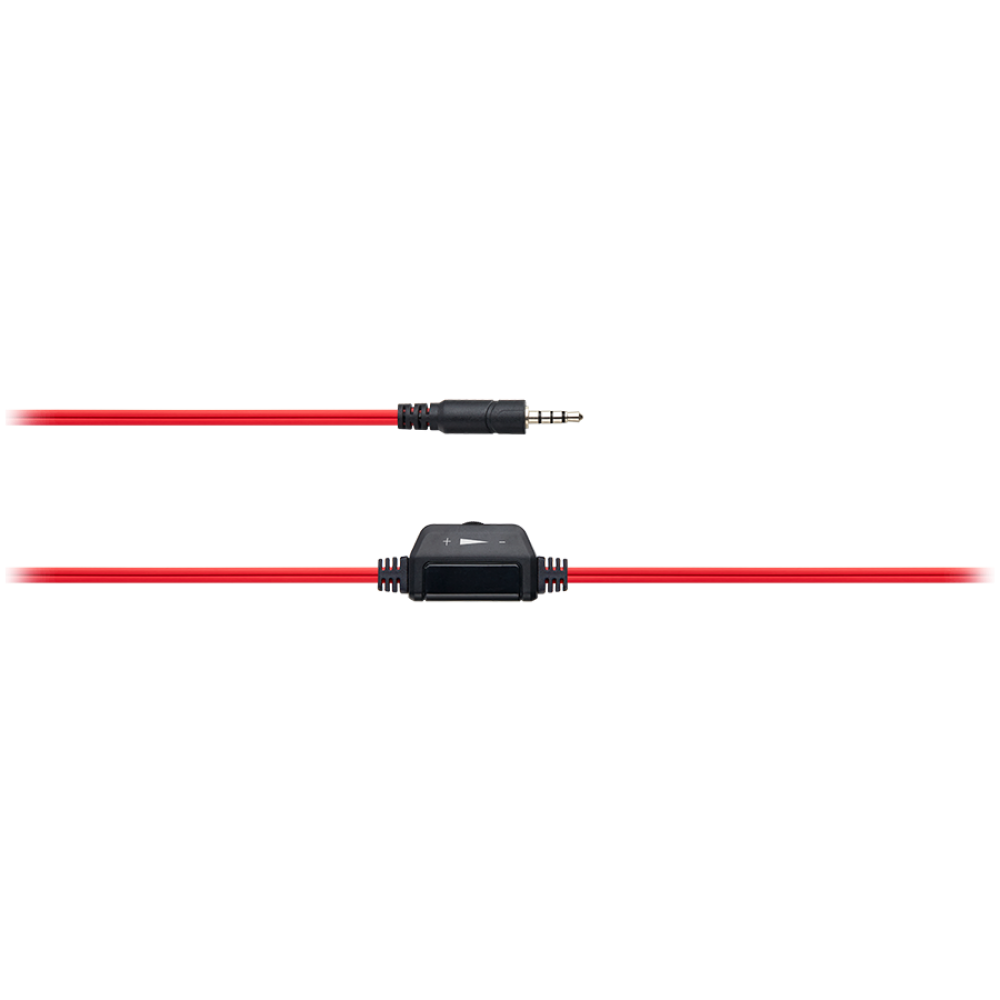 Headset mit Mikrofon 2m für PC Canyon HSC-1 schwarz-rot