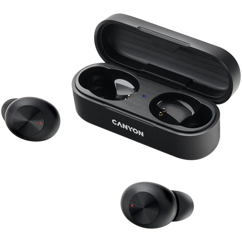 TWS 1 In-Ear-Kopfhörer kabellos Canyon TWS-1 schwarz
