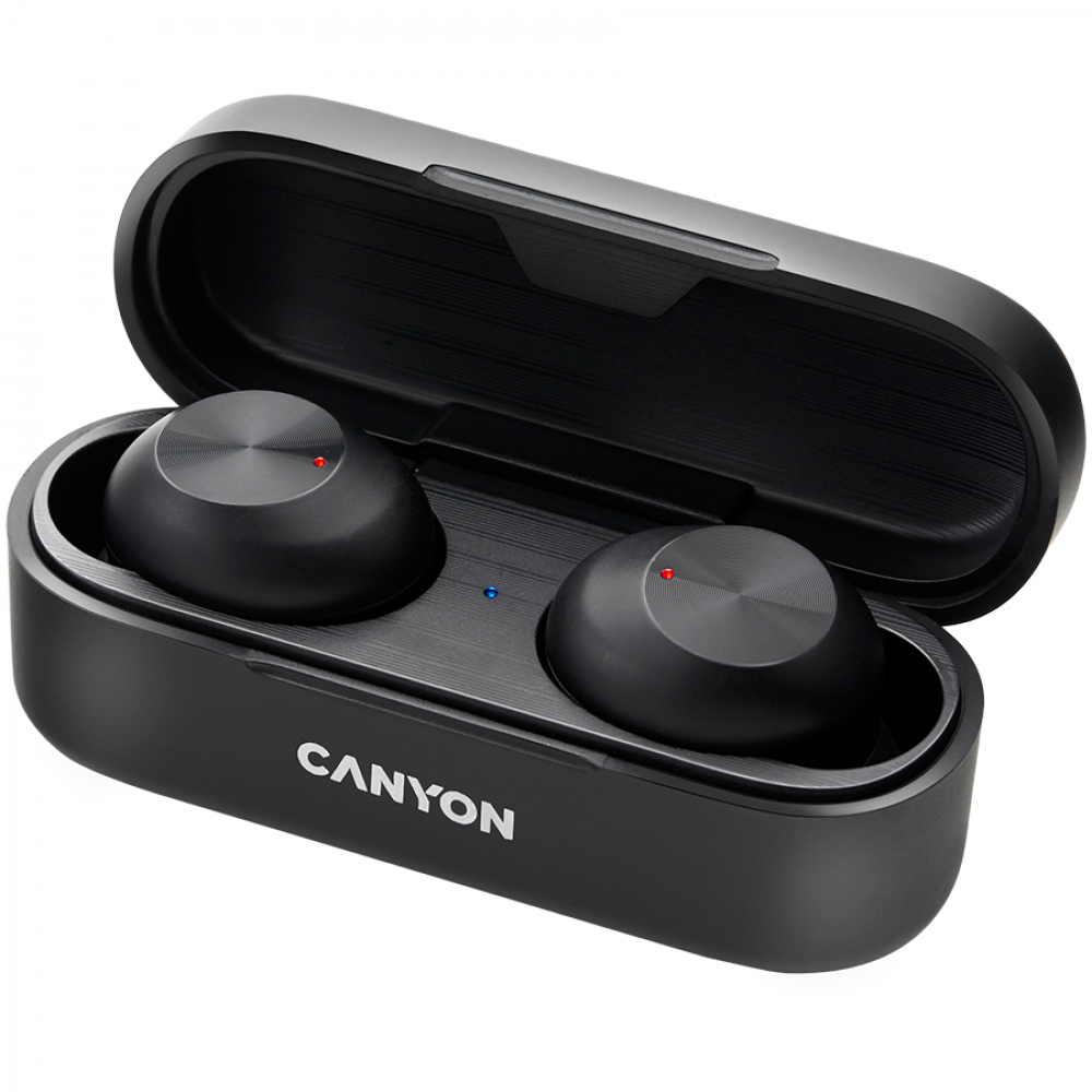 TWS 1 In-Ear-Kopfhörer kabellos Canyon TWS-1 schwarz