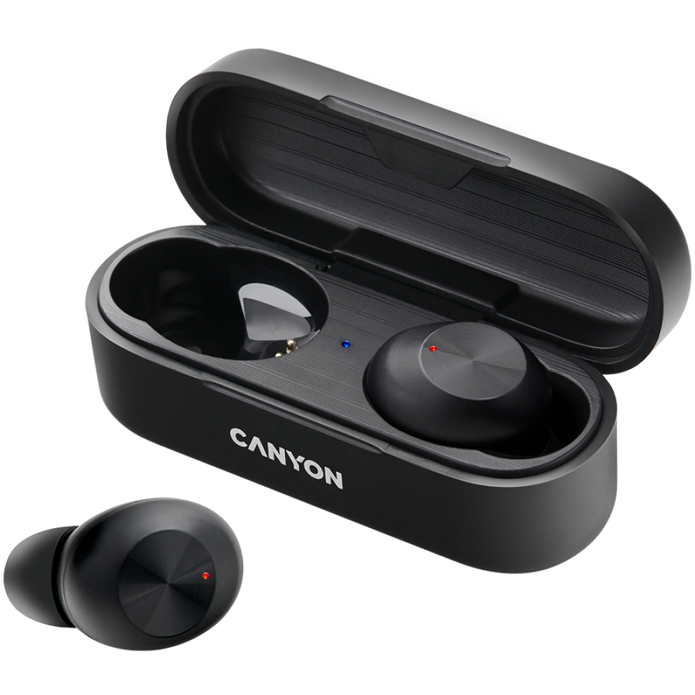 TWS 1 In-Ear-Kopfhörer kabellos Canyon TWS-1 schwarz