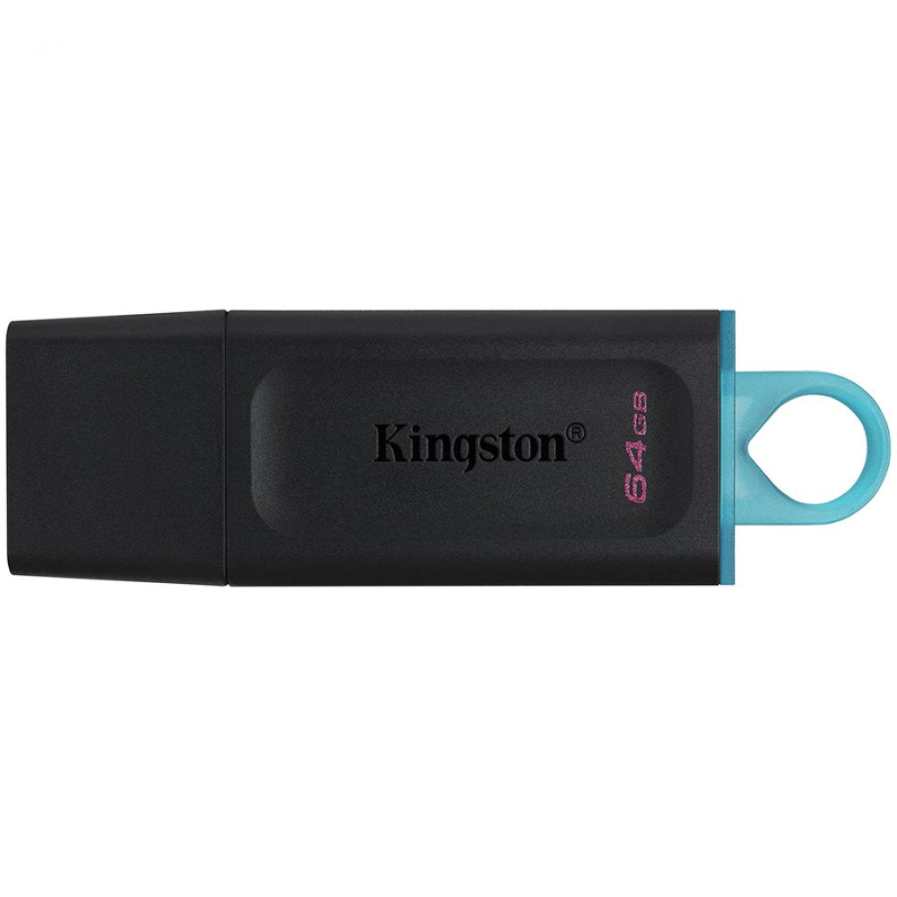 Kingston DataTraveler Exodia 64 GB USB 3.2 Black/Turquoise Flash Drive