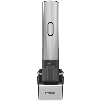 PRESTIGIO Garda Electric Wine Corkscrew, Silver