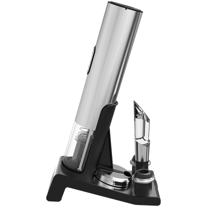 PRESTIGIO Garda Electric Wine Corkscrew, Silver