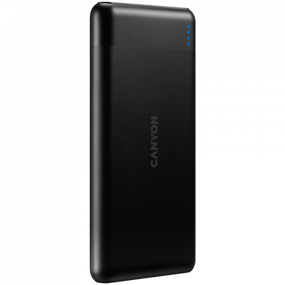 Powerbank 10000 mAh QC 3.0 Canyon PB 107 schwarz