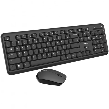 Kabellose Tastatur-Maus-Set Canyon SET-W20 schwarz