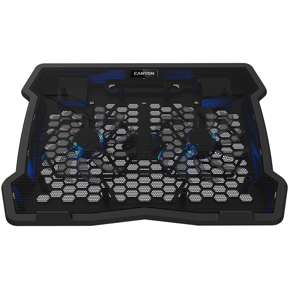 Canyon NS03 Kühler mit 2 USB-Lüftern LED schwarz