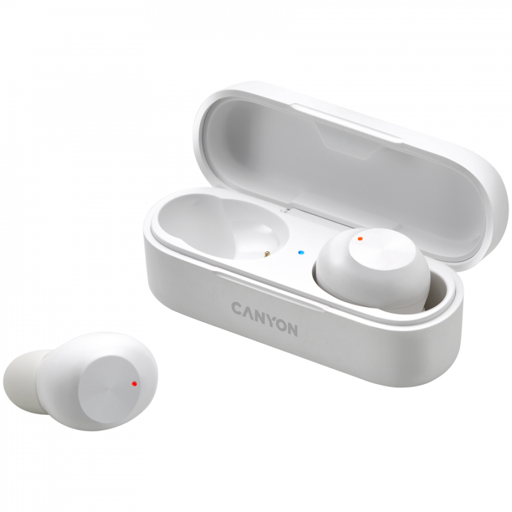 Canyon TWS 1 TWS In-Ear-Kopfhörer kabellos weiß