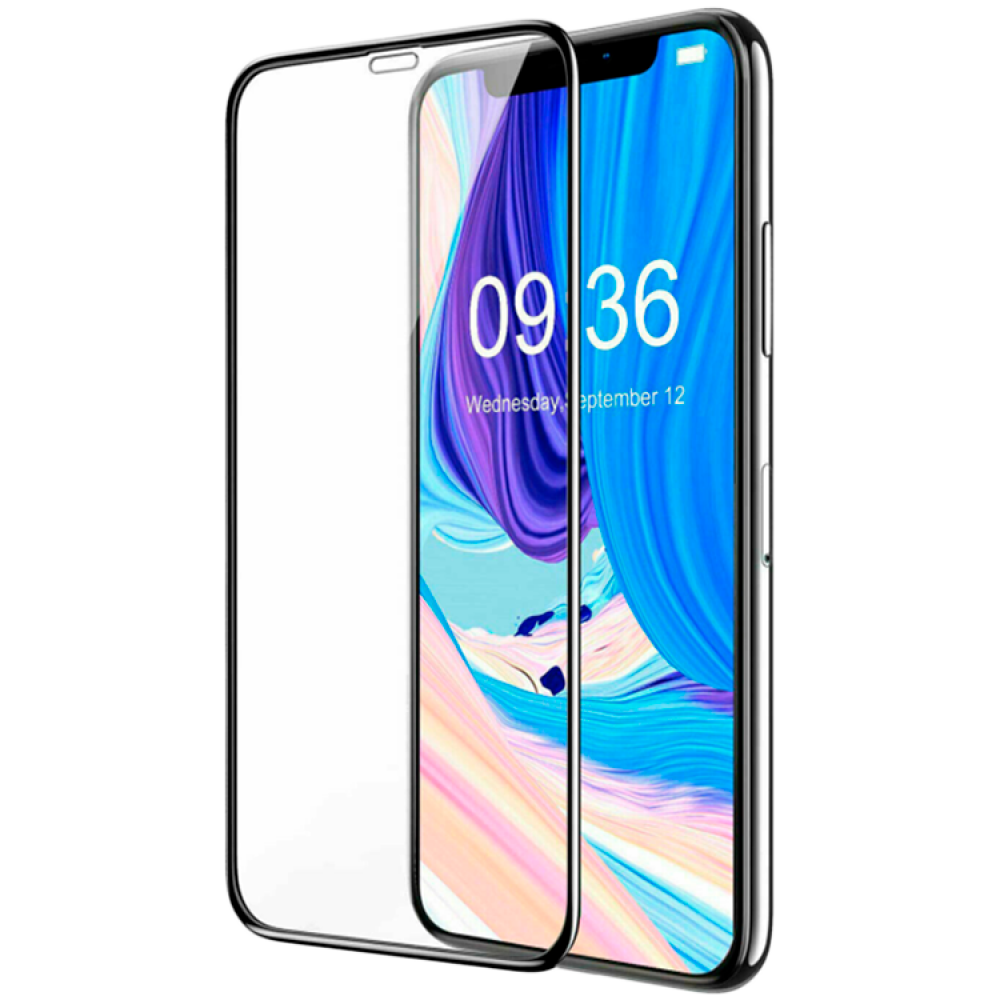 Screen protector tempered glass Breezy for iPhone 11 Pro Max Black Edges
