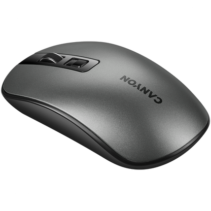 Kabellose, wiederaufladbare ergonomische Maus Canyon MW-18 Dunkelgrau