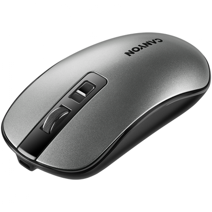 Kabellose, wiederaufladbare ergonomische Maus Canyon MW-18 Dunkelgrau