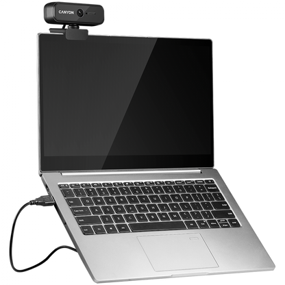 Full HD 1080p Webcam Canyon C2N black