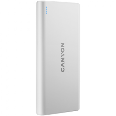 Canyon PB-108 10000 mAh Portable Power Bank - White