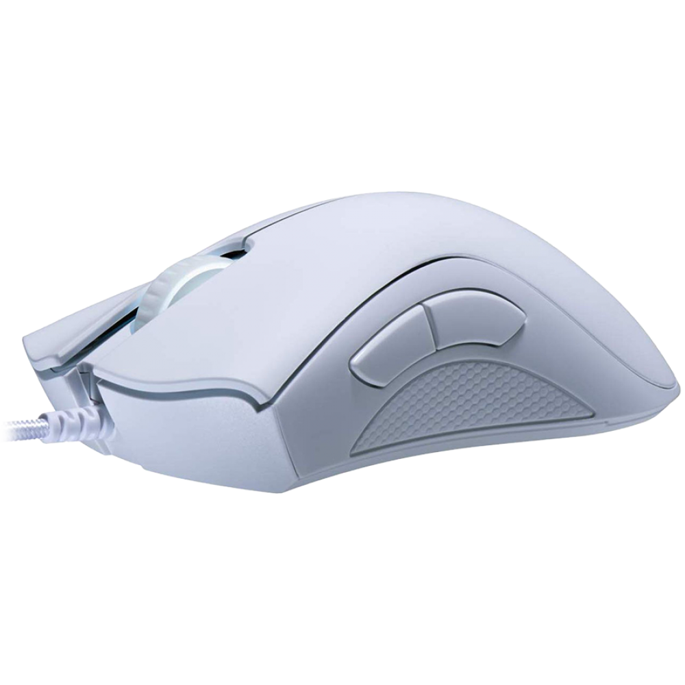 Razer DeathAdder Essential White, Gaming-Maus, 6400 DPI, ergonomisch