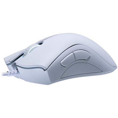Razer DeathAdder Essential White, Gaming-Maus, 6400 DPI, ergonomisch