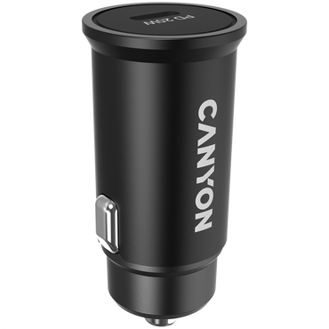 Car charger 20W USB C CANYON C 20 black