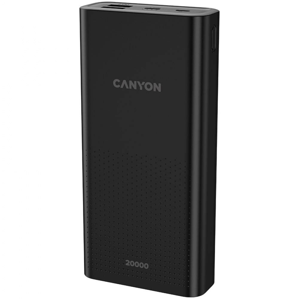Power bank 20000 mAh Canyon PB 2001 portable black