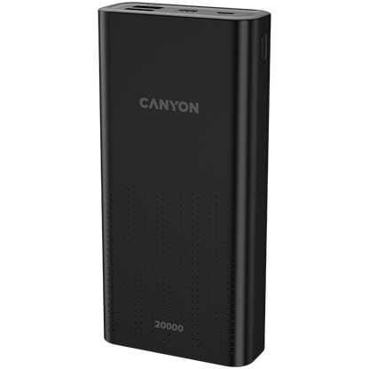 Power bank 20000 mAh Canyon PB 2001 portable black