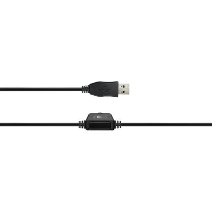 Headset with microphone 2 m for PC Canyon CHSC-1 black