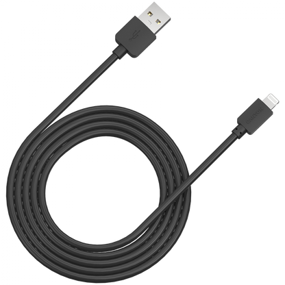 USB to Lightning Cable 5W 1m Canyon CFI 1 Black