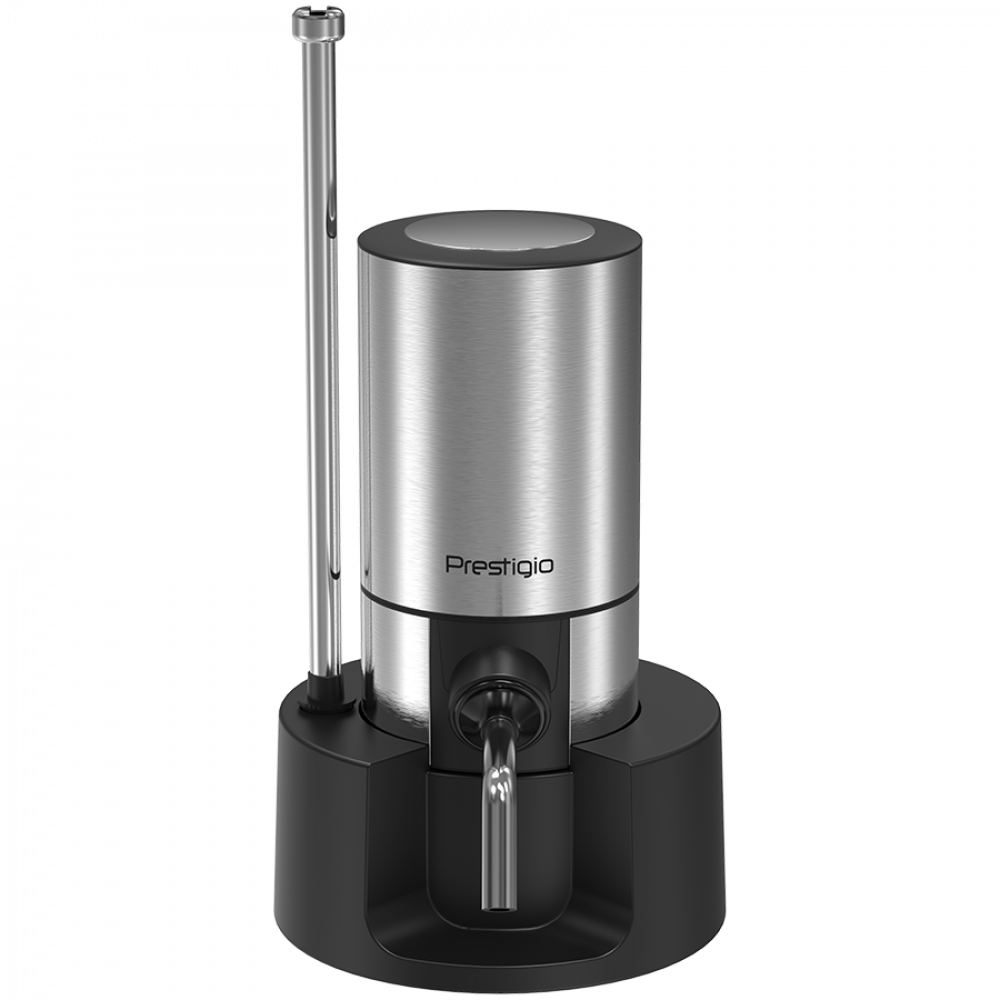 PRESTIGIO wine aerator, set, silver